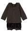 Ensemble 2 pièces bébé fille noir NOIR/blanc MULTICO