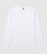 T-shirt col V iconique en coton Femme