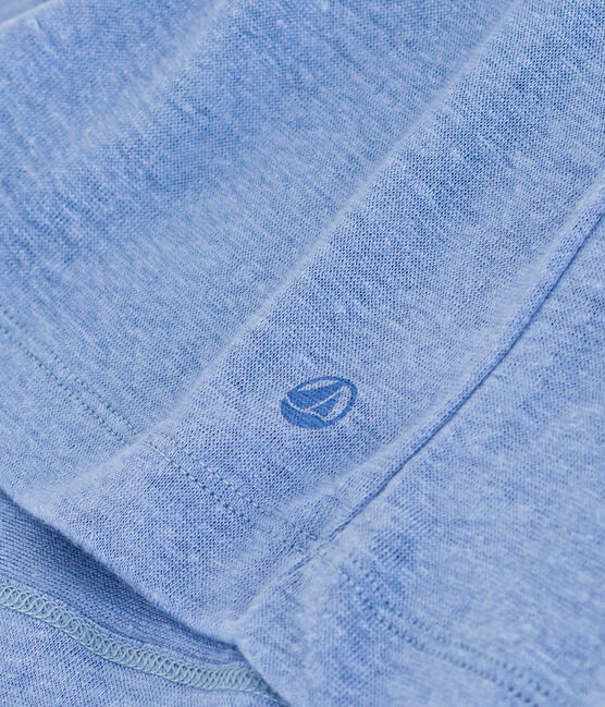 Tee-shirt en lin femme bleu GAULOISE