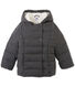 Doudoune fille en flanelle déperlante
