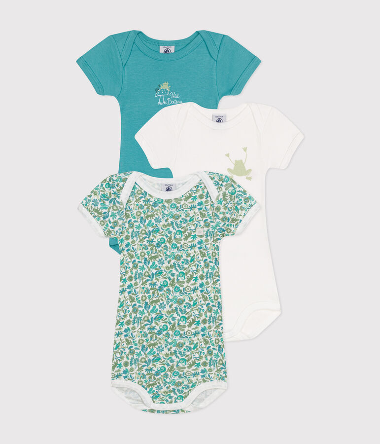 Lot de 3 bodies manches courtes en coton variante 7