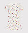 Pyjacourt Monsieur Madame en coton enfant blanc MARSHMALLOW/blanc MULTICO