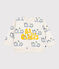 Sweatshirt bébé en coton imprimé pingouins MILK/ MULTICO