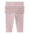 Legging bébé fille imprimé blanc MARSHMALLOW/rouge TERKUIT/ MULTICO