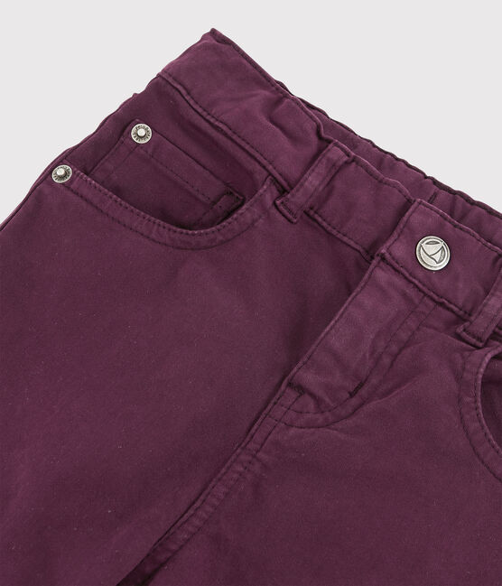 Pantalon enfant garçon violet CEPAGE