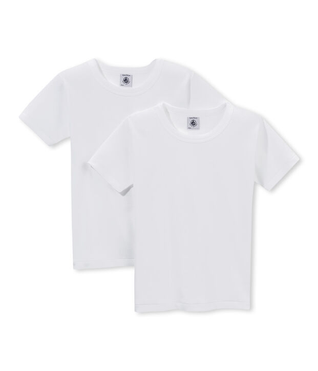 Duo de tee-shirts manches courtes petit gar&ccedil;on multicouleur