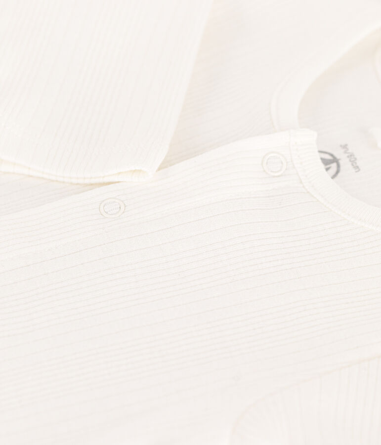 Dors-bien c&ocirc;te d&eacute;saiguill&eacute;e en coton blanc MARSHMALLOW