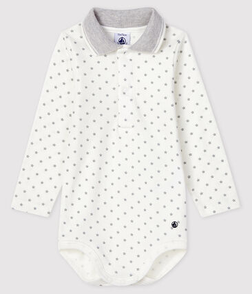 PETIT BATEAU - Body manches longues col polo bébé