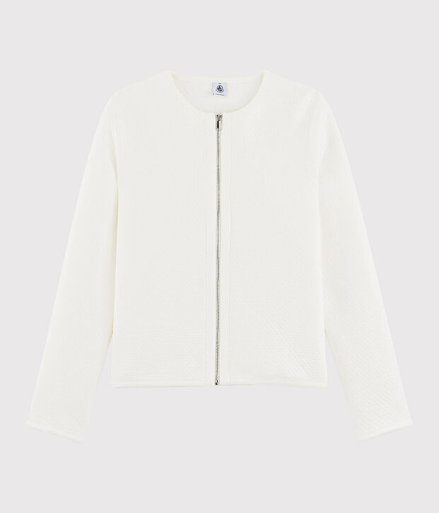 Veste cardigan Femme blanc