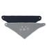 Lot de 2 bandanas-bavoirs bébé fille