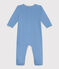 Pyjama bébé en coton uni bleu ALASKA
