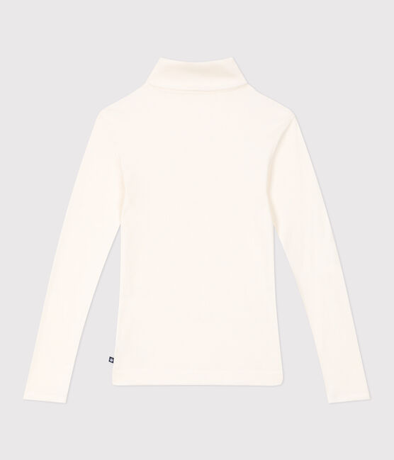 Sous-pull femme l'iconique en laine et coton écru MILK