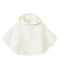 Cape réversible en tubique bébé mixte blanc MARSHMALLOW
