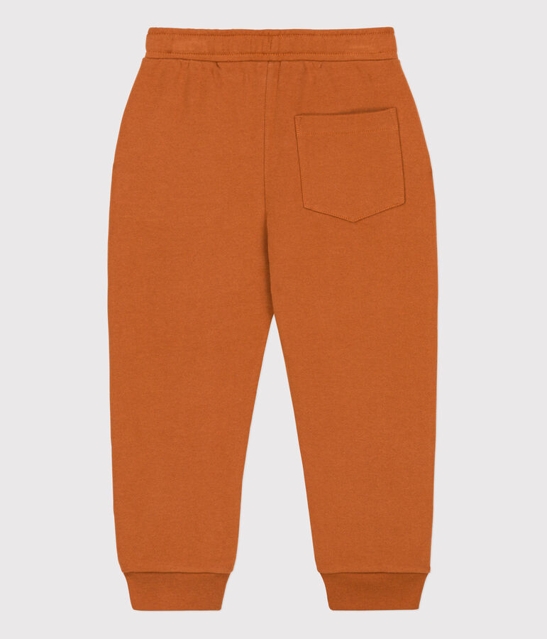 Pantalon de jogging en molleton enfant fille / gar&ccedil;on marron ECUREUIL