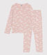 Pyjama imprimé motif nuage en coton enfant