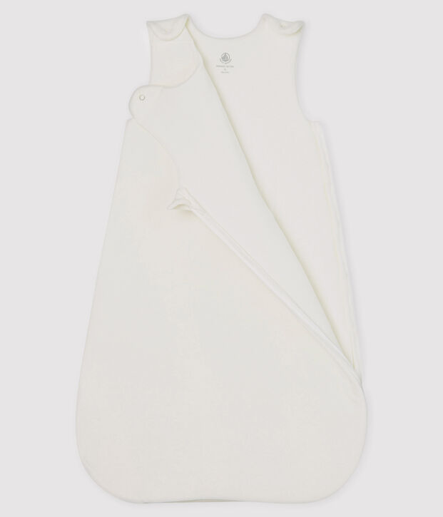 Gigoteuse b&eacute;b&eacute; en velours blanc