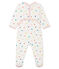 Dors Bien bébé fille en molleton blanc MARSHMALLOW/blanc MULTICO
