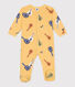 Pyjama bébé en coton imprimé guitares