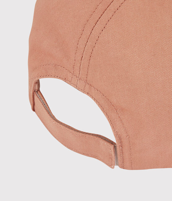 Casquette brodée enfant rose PAPAYE