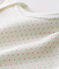 Body manches longues bébé fille blanc MARSHMALLOW/rose CHARME