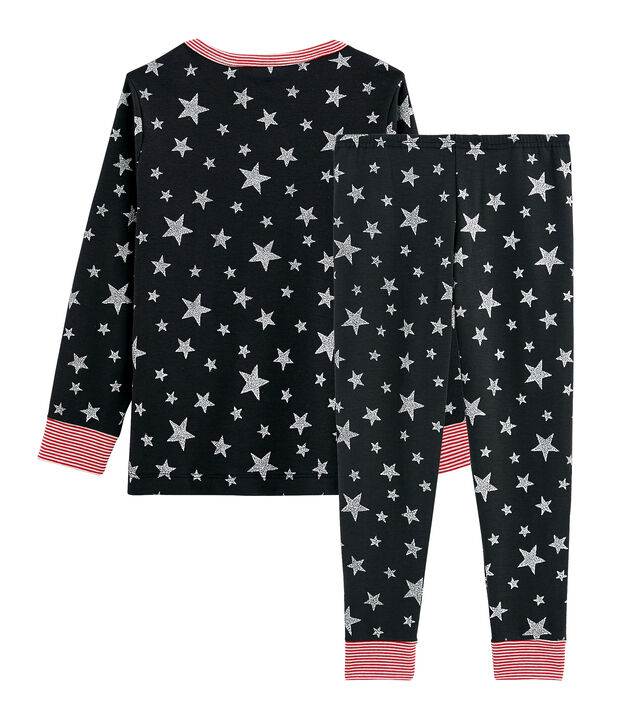 Pyjama petit gar&ccedil;on en c&ocirc;te gris/gris
