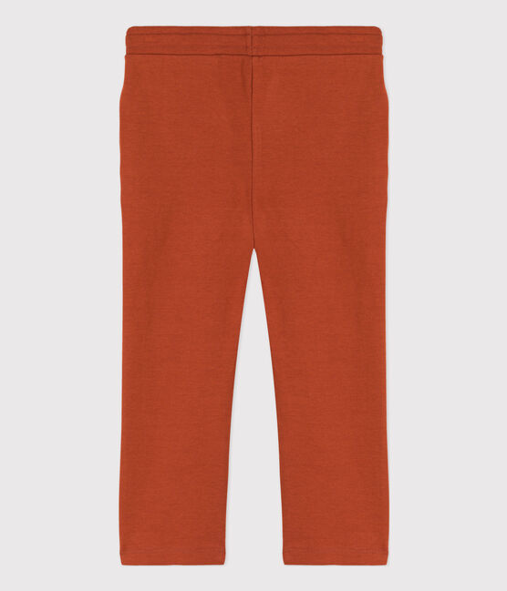Pantalon en coton enfant fille / garçon marron RUSTY