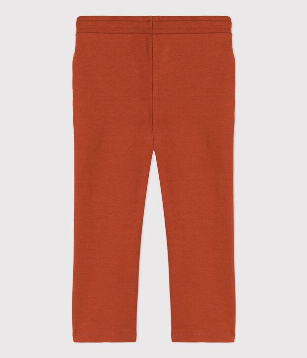 Pantalon en coton enfant fille / gar&ccedil;on marron