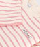 Tee-shirt manches longues en tubique bébé rose AVALANCHE/ ROSELINE