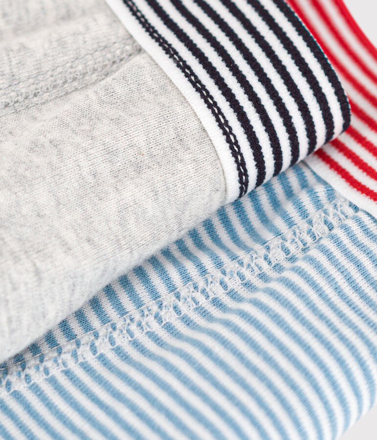 Lot de 2 boxers en coton petit gar&ccedil;on multicouleur