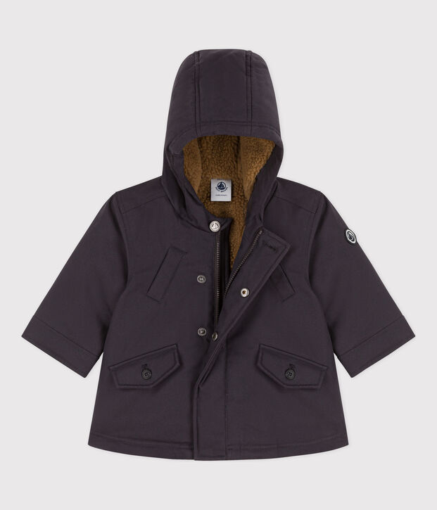 Parka b&eacute;b&eacute; d&eacute;perlante gris
