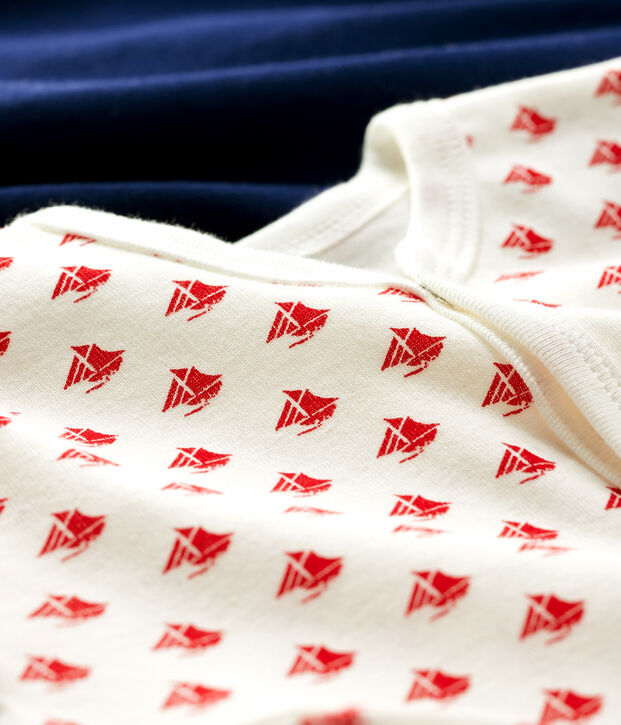 Lot de 2 dors-bien b&eacute;b&eacute; gar&ccedil;on en c&ocirc;te multicouleur