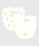 Lot de bavoirs bébé en coton imprimé ours variante 1