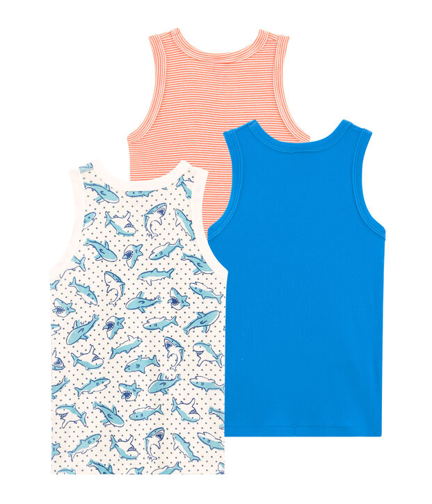 Trio de d&eacute;bardeurs petit gar&ccedil;on multicouleur