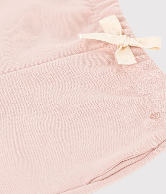 Pantalon en molleton bébé rose SALINE
