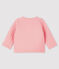 Cardigan bébé en tubique rose CHARME