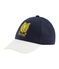 Casquette en twill enfant garçon blanc MARSHMALLOW/bleu SMOKING