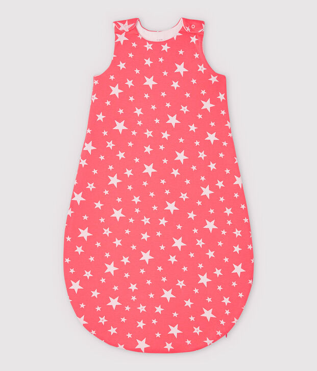 Gigoteuse &agrave; &eacute;toiles b&eacute;b&eacute; en coton orange/blanc