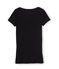 Tee-shirt manches courtes col V femme bleu SMOKING