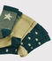 Lot de 3 paires de chaussettes fille-garçon variante 1