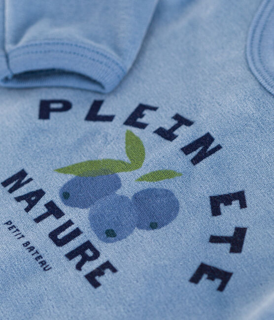Pyjama bébé en velours ouverture au dos BEACH OVS