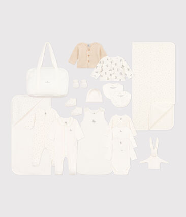 PETIT BATEAU - Valise maternité en coton