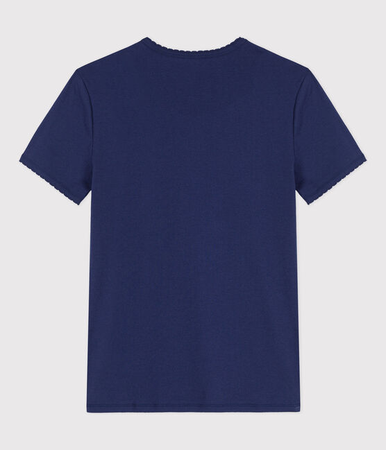 Tee-shirt L'ICONIQUE  cocotte en coton Femme bleu CHALOUPE