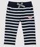 Pantalon marinière bébé garçon bleu SMOKING/blanc MARSHMALLOW