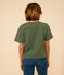 Tee-shirt le Boxy en coton femme vert CROCO