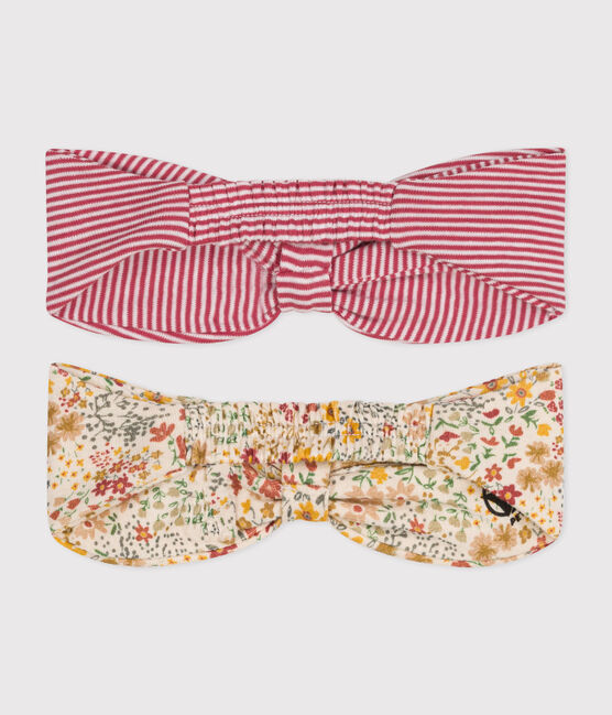 Lot de 2 bandeaux en coton bébé variante 1