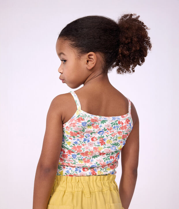 Lot de d&eacute;bardeurs enfant en coton &agrave; fleurs multicouleur