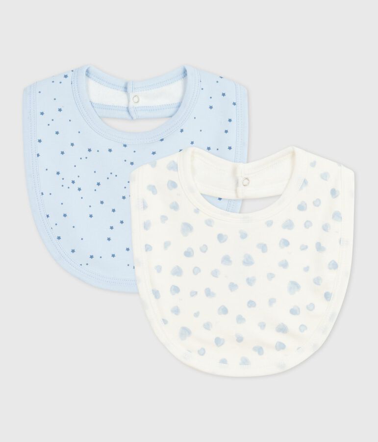 Lot de bavoirs b&eacute;b&eacute; en coton imprim&eacute; multicouleur