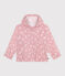 Coupe-vent enfant fleuri rose CHARME/blanc MARSHMALLOW