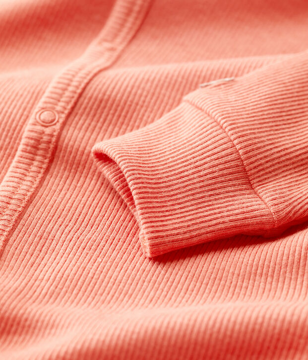 Dors-bien b&eacute;b&eacute; sans pieds en coton et Lyocell rose