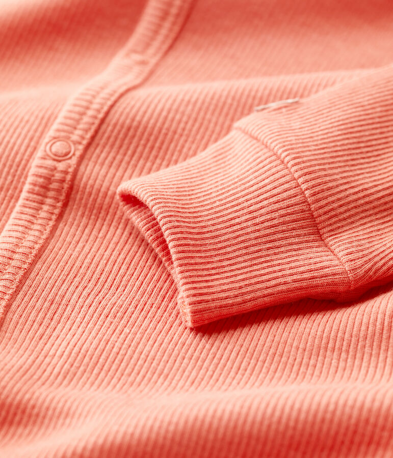 Dors-bien b&eacute;b&eacute; sans pieds en coton et Lyocell rose PAPAYE